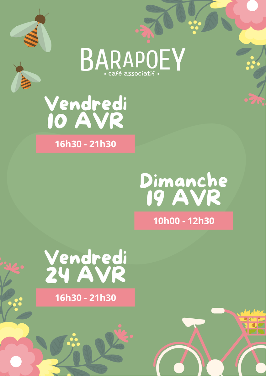Programme avril 2026