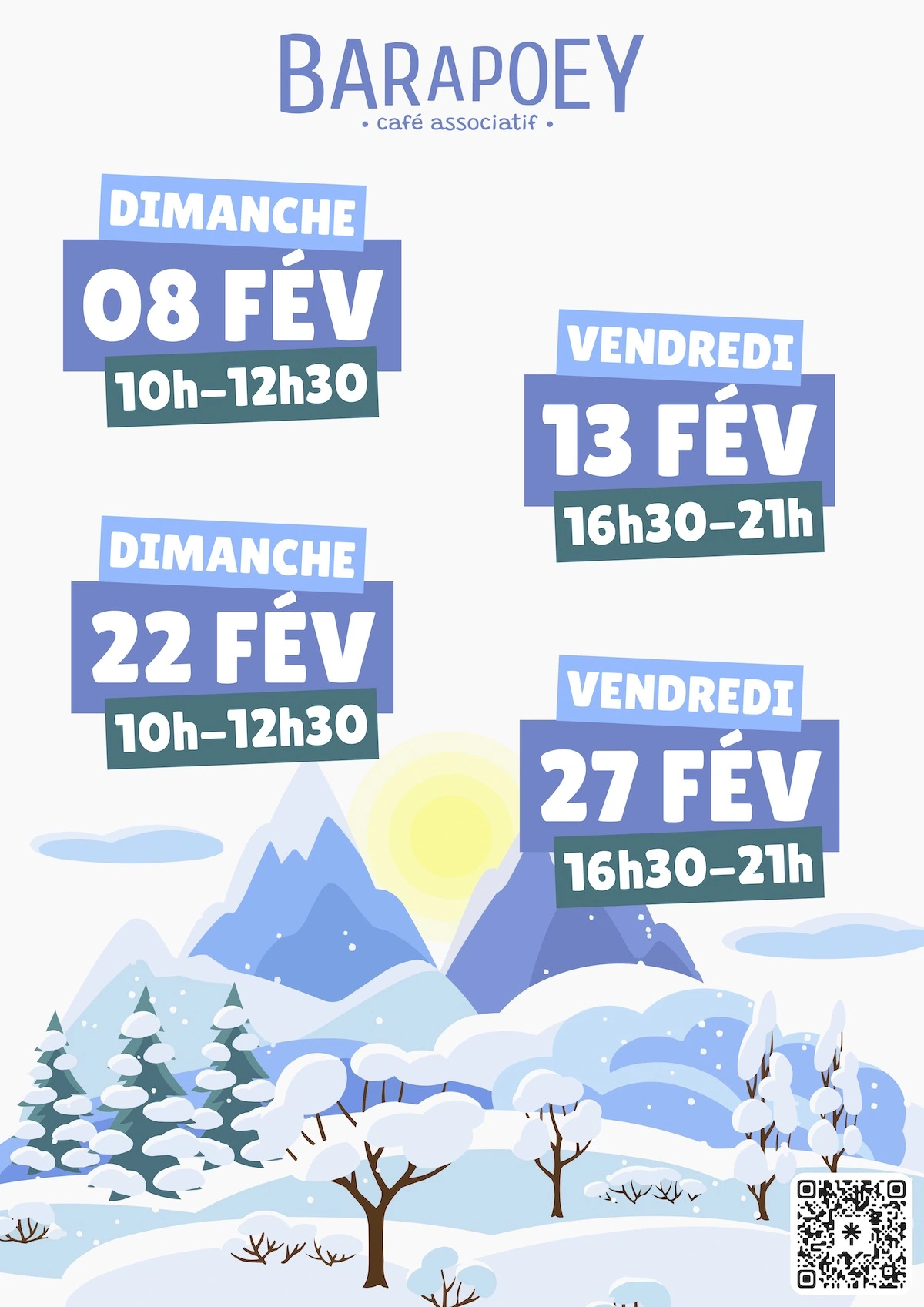 Programme février 2026