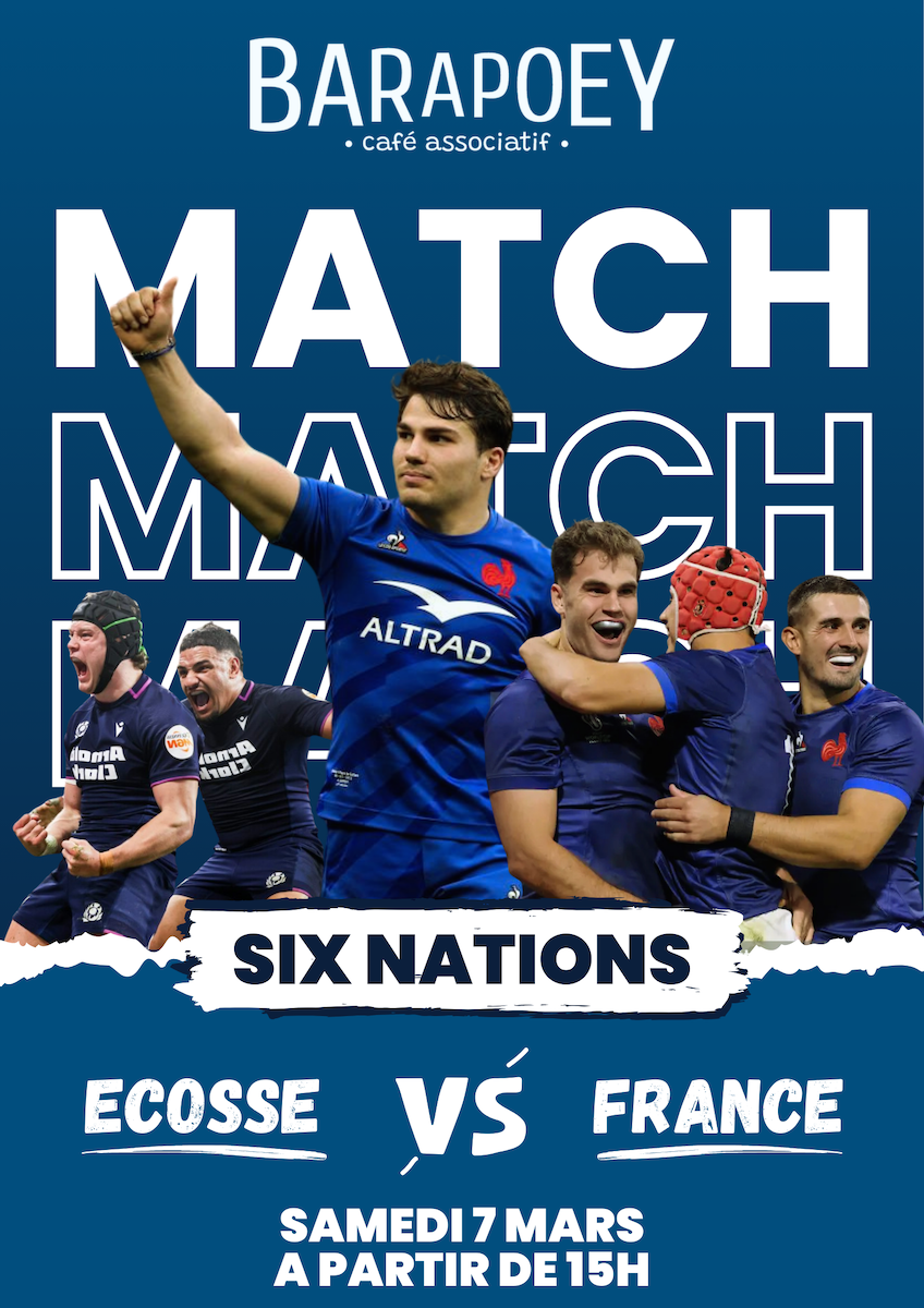 Retransmission Ecosse-France 2026